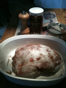 flour dusted pot roast