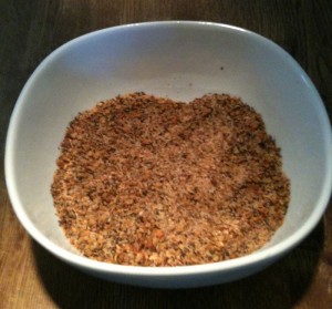 bowl of dry rub