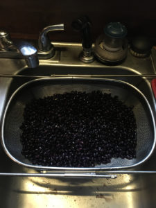rinse black beans